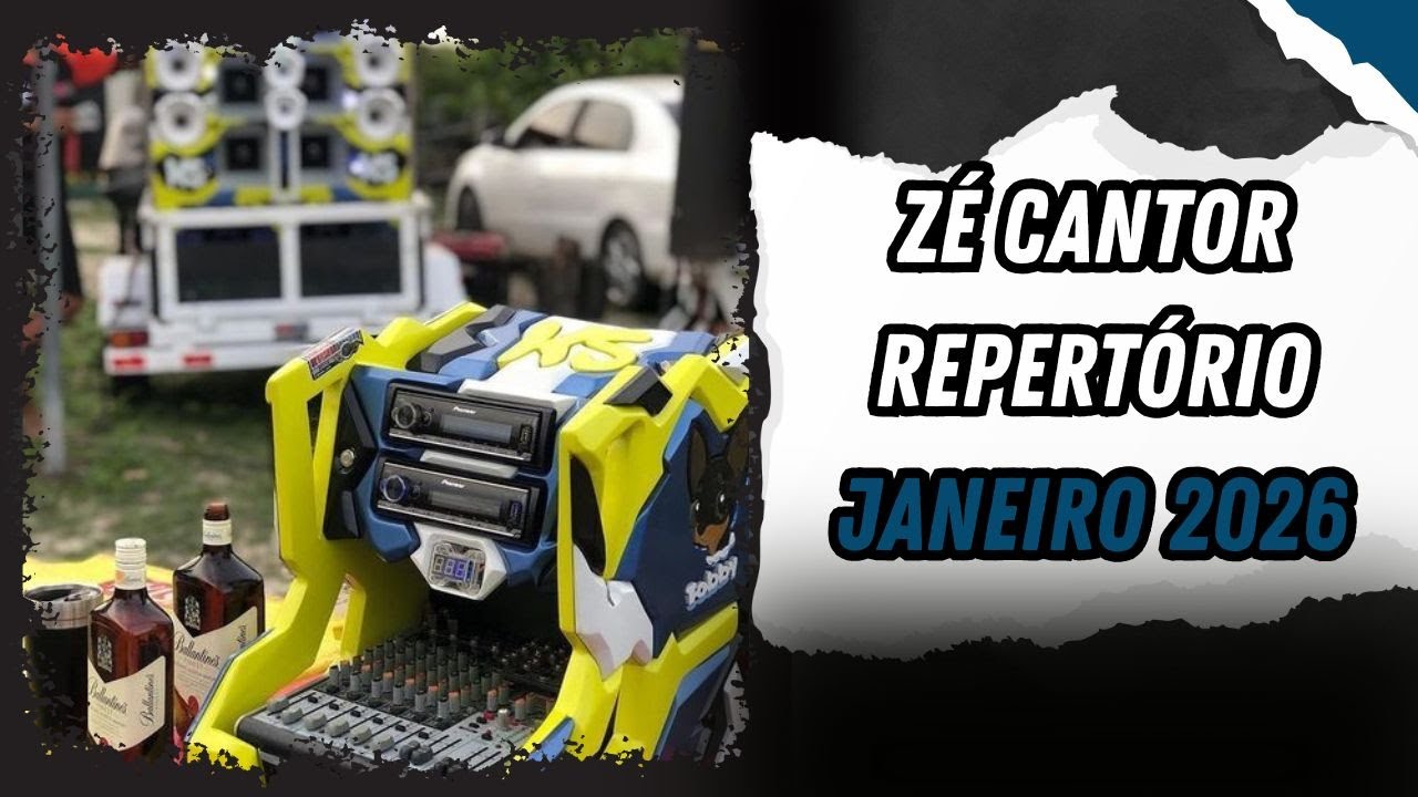 ZE CANTOR REPERTORIO JANEIRO DE 2026 - EP NOVO PRA TOCAR NOS PAREDOES - ZE CANTOR JANEIRO