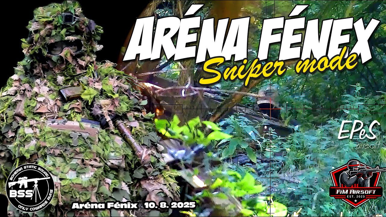 #106 AirSoft: Fénix v režimu Sniper - Gameplay 10. 8. 2025