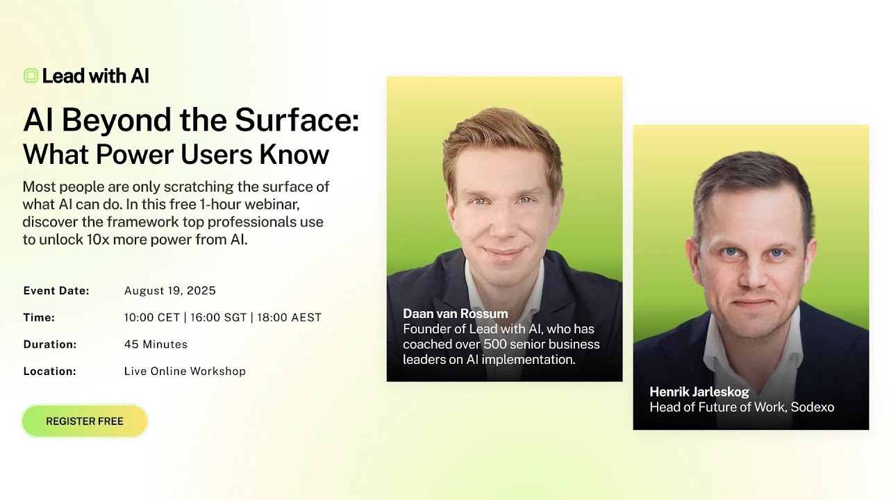 Webinar Recording  AI Beyond the Surface in 08 25