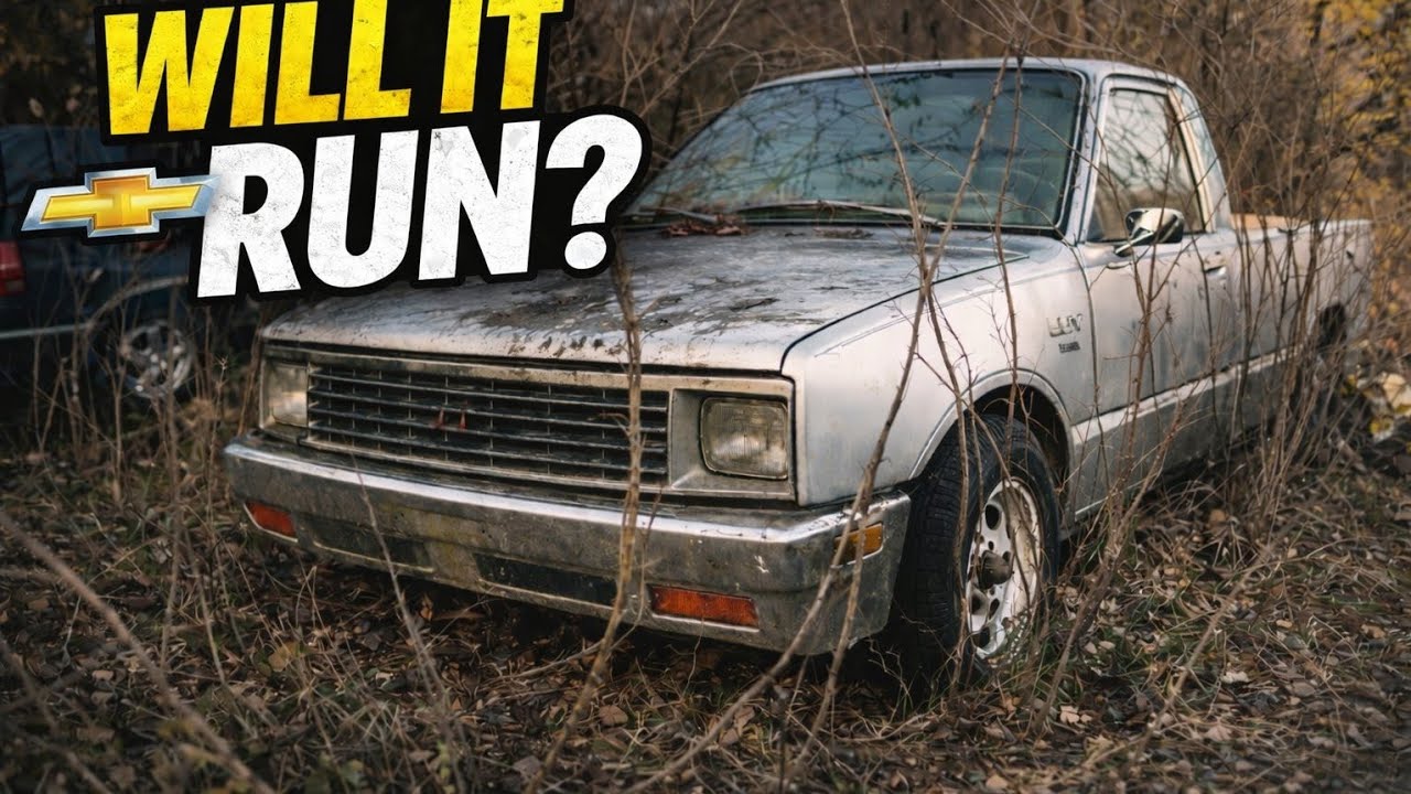 Will It Run? Abandoned 1982 Chevy LUV Diesel Sitting 15+ Years!