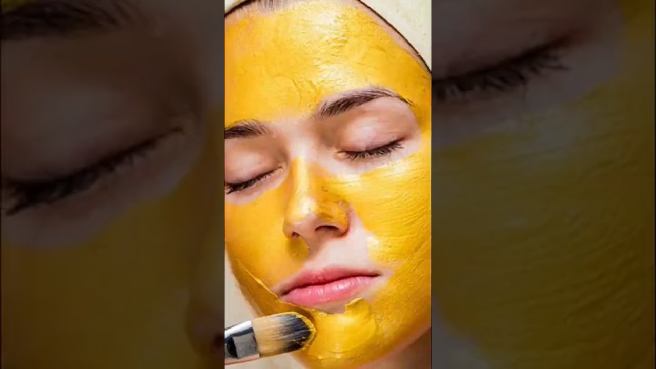 ✅Does COCONUT OIL and TURMERIC Really Give You GLOWING Skin?😱#shorts #youtubeshorts #diy