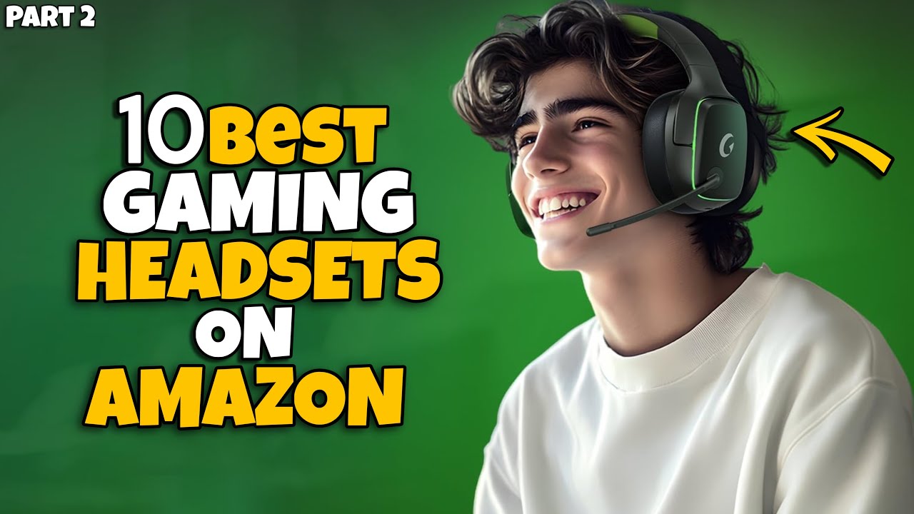 ✅Top 10 best Wireless Gaming Headsets on Amazon 2025 🔥 PC & Console