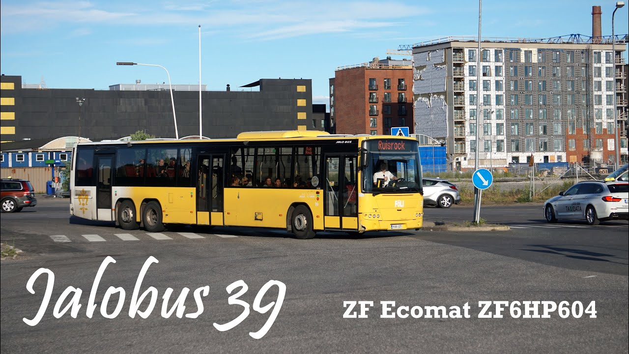 🔉 ZF Ecomat Sound | Volvo 8700 / B12BLE 6x2 | Jalobus 39 (ZF)