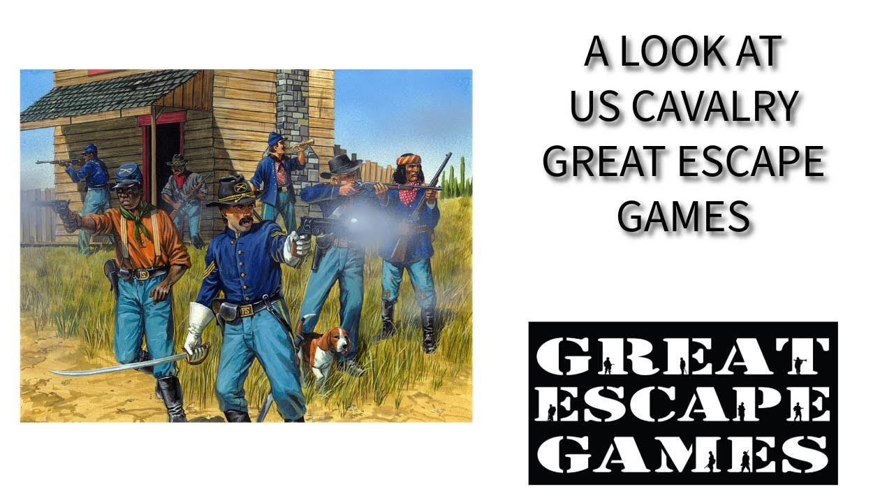A Look at US Cavalry for Dead Man's Hand from Great Escape Games
