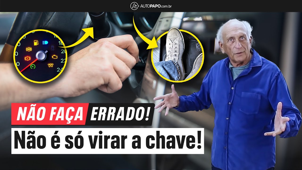 Voc&ecirc; liga o motor do seu carro do jeito errado! Confira!