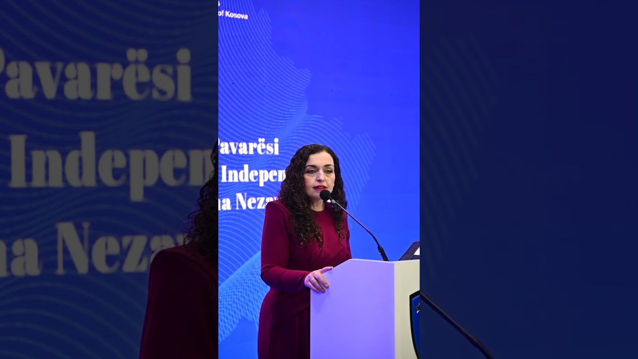 Fjalimi i Presidentes Osmani në Pritjen Shtetërore për nder të 18 vjetorit të Pavarsisë së Kosovës