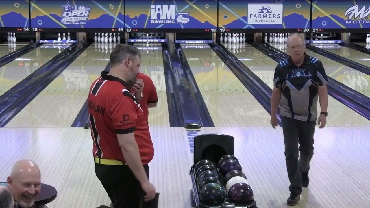 2024 USBC Open Championships Team Game 2.  Las Vegas SouthPoint Stadium. #bowling #nerdherd300