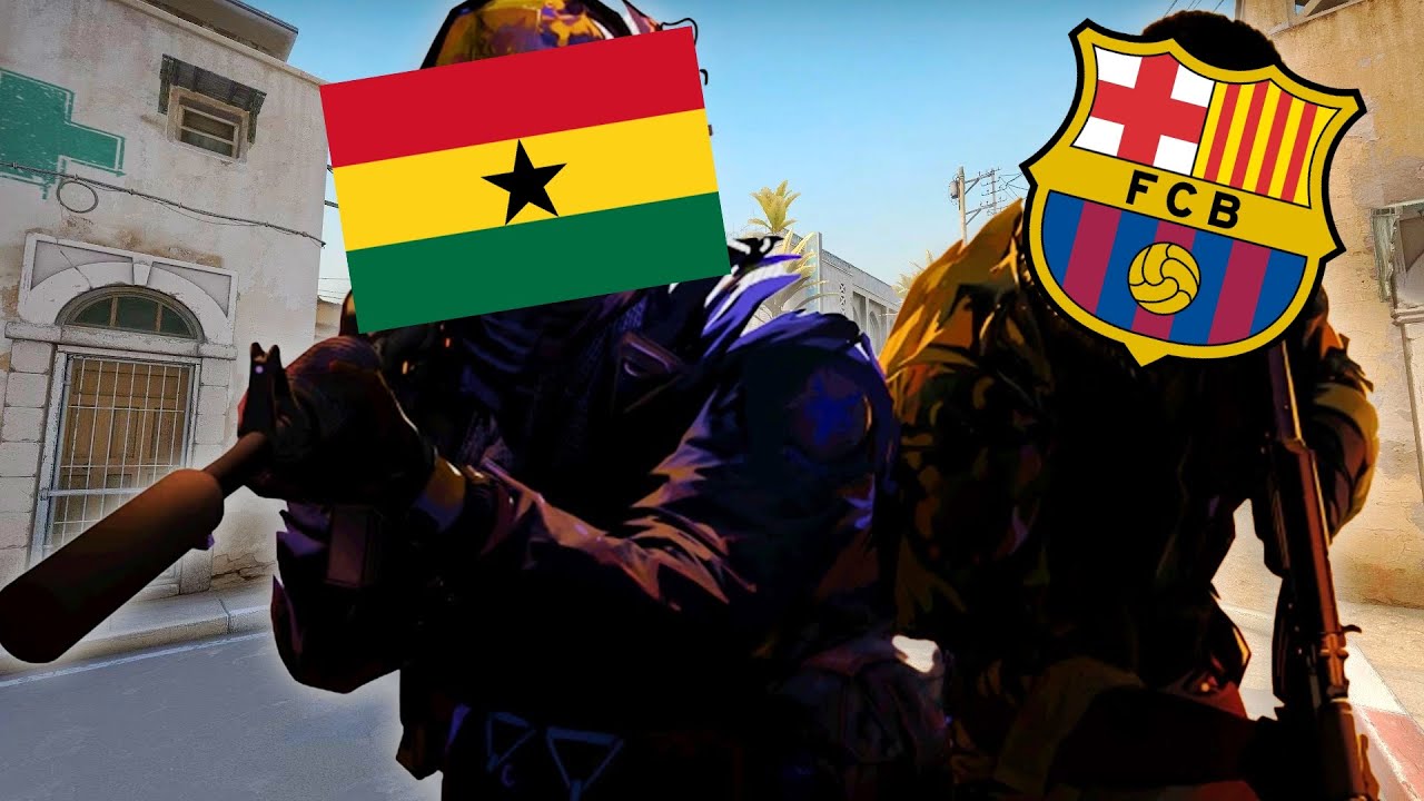 LE GHANA CONTRE LE BARÇA, QUI GAGNE ? (Délire Counter-Strike 2)