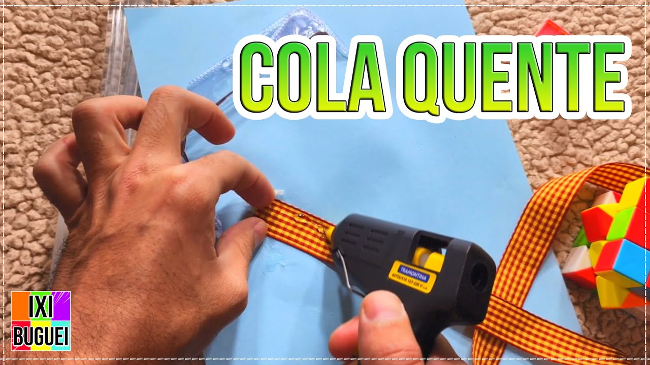 COMO FUNCIONA COLA QUENTE ( APLICADOR ) COMO USAR, COMO COLAR