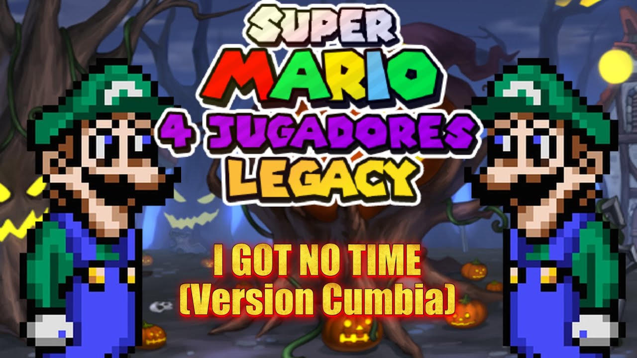 🎵I GOT NO TIME🎵 (FNAF 4) SUPER MARIO 4 JUGADORES | Especial Halloween 2025