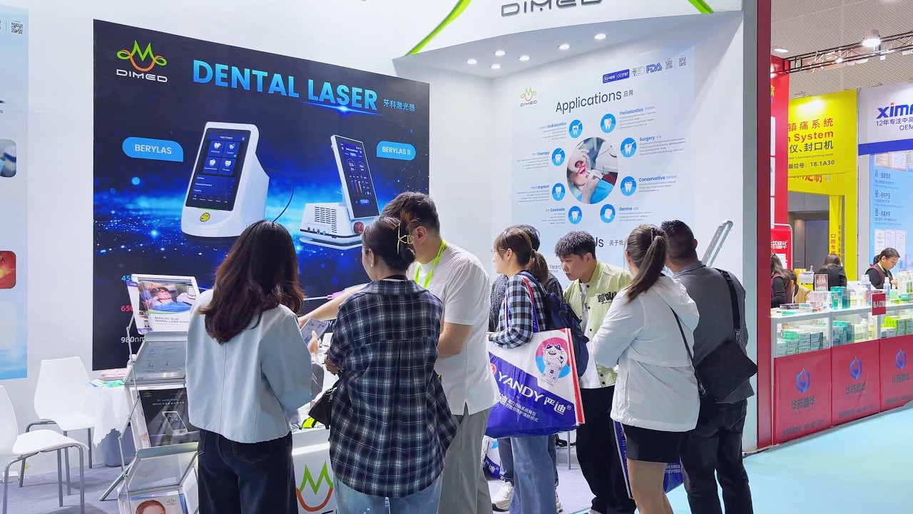 Highlights from Dimed Laser at Dental South China 2026 in Guangzhou