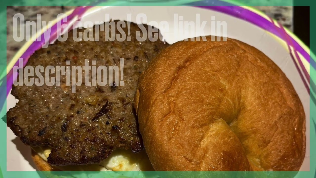 Sola Low Carb Bagels 6 net carbs!