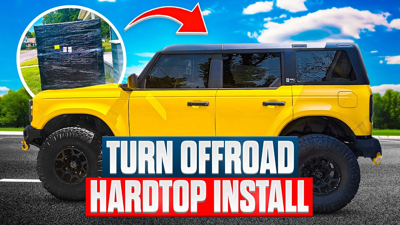 Установка новой жесткой крыши Turn Offroad на Bronco
