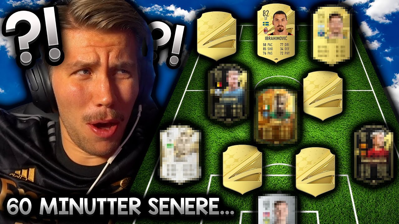Bygger mitt FIFA 23 lag, men jeg har en time på meg...