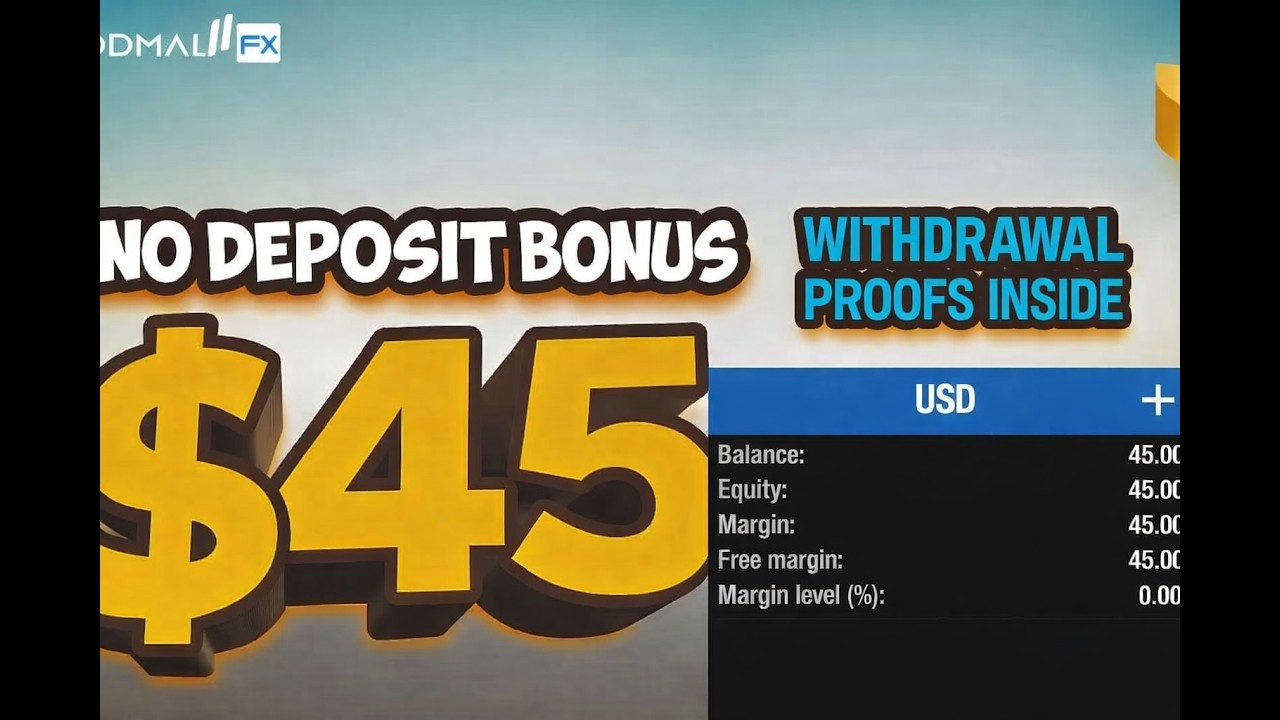 Get Free $45 No Deposit Bonus 2026 &ndash; No KYC Needed | Withdrawal proof