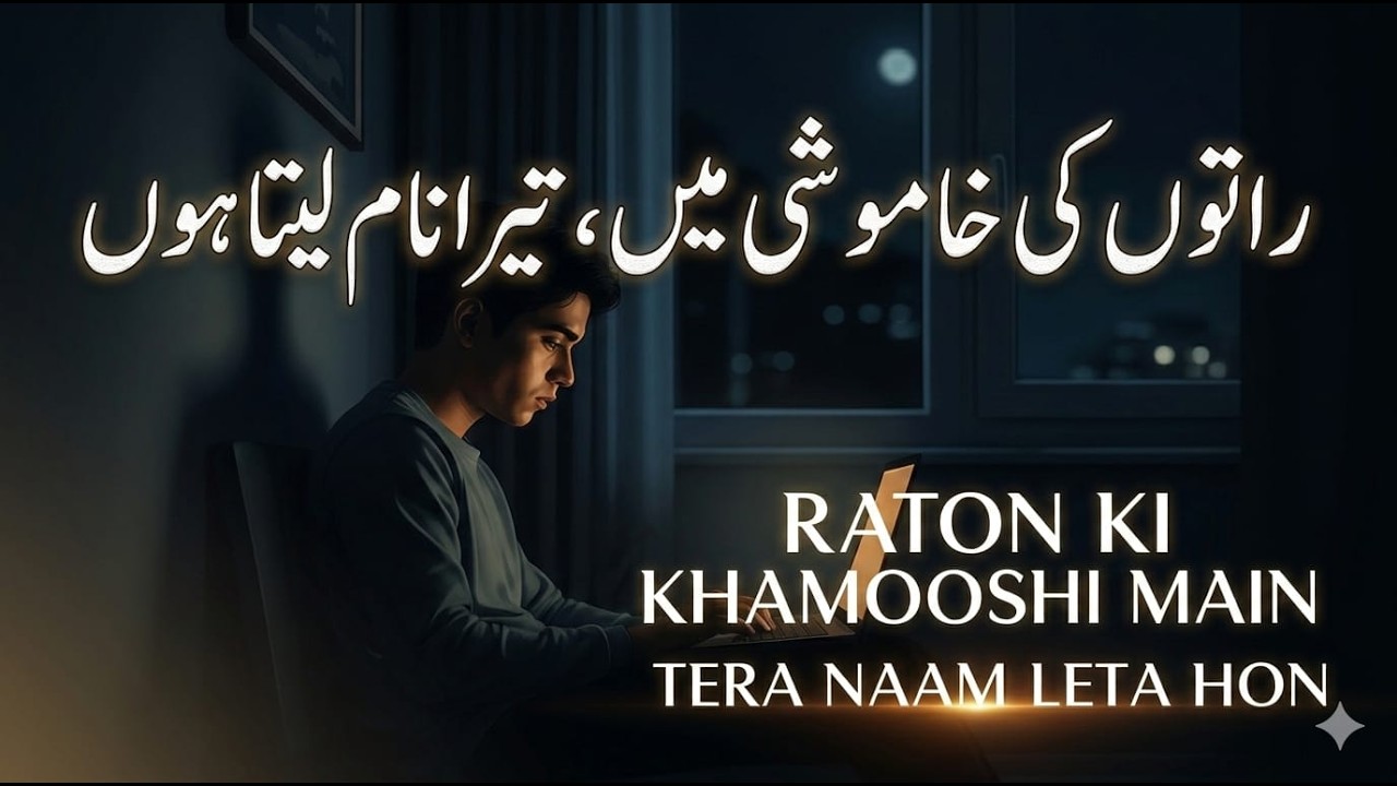 Raton Ki Khamooshi Main Tera Naam Leta Hon || New hindi song 2026 | Indian Urdu & hindi songs