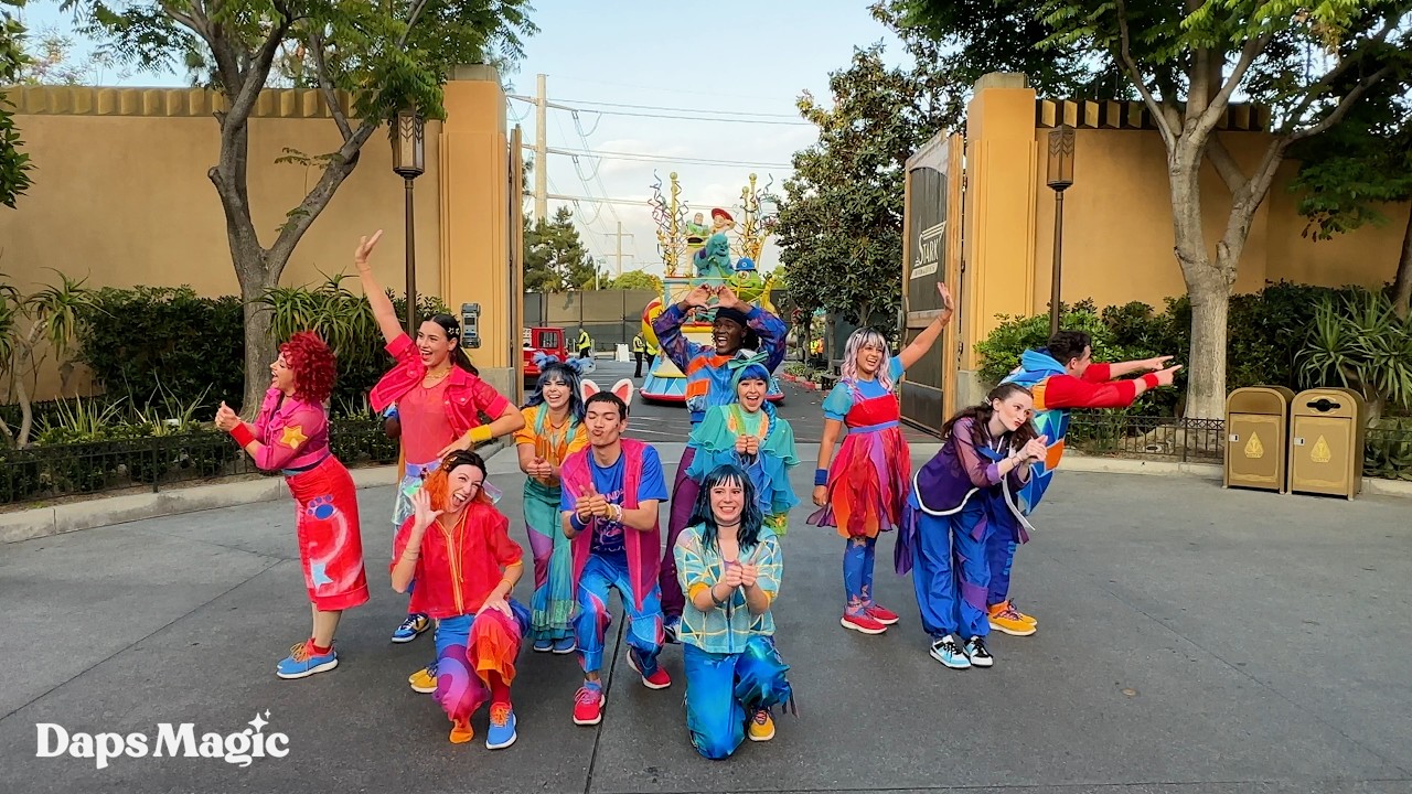 Better Together Parade & Dance Moment | Disneyland Resort 2024 4K