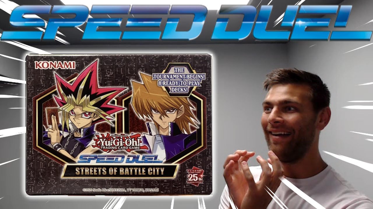 Opening the NEW YuGiOh! Speed Duel set | Streets of Battle City