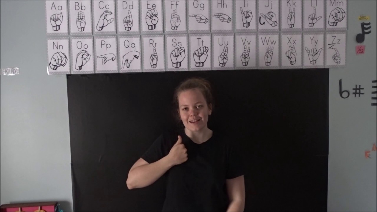 Sign Language: O Canada