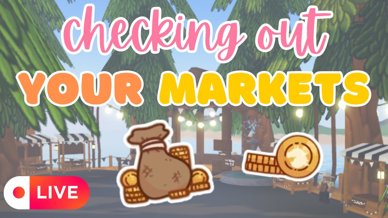 Checking Out YOUR Market Stands + Buying Stuff! (I spent 500K+ tokens 😅) | Wild Horse Islands