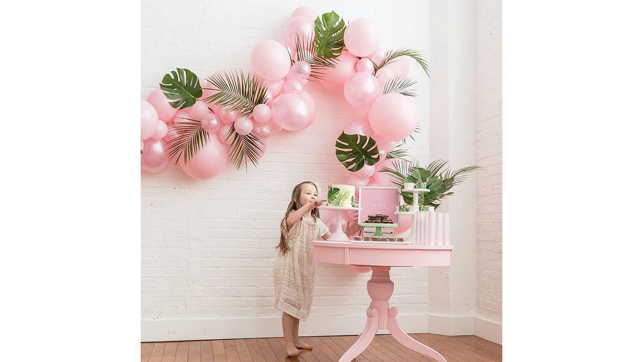 PartyWoo Pastel Pink Balloons for Birthday Party, Pink Party Decorations | PartyWoo Balloon Tutorial
