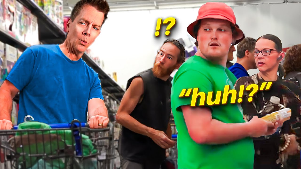 WALMART PRANK || Saying Things Behind People’s Ears | Jack Vale