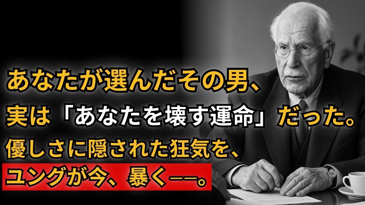 【99％の女性が騙される】ユング心理学が暴く——“破滅を招く男／魂を救う男”三つの眼差し