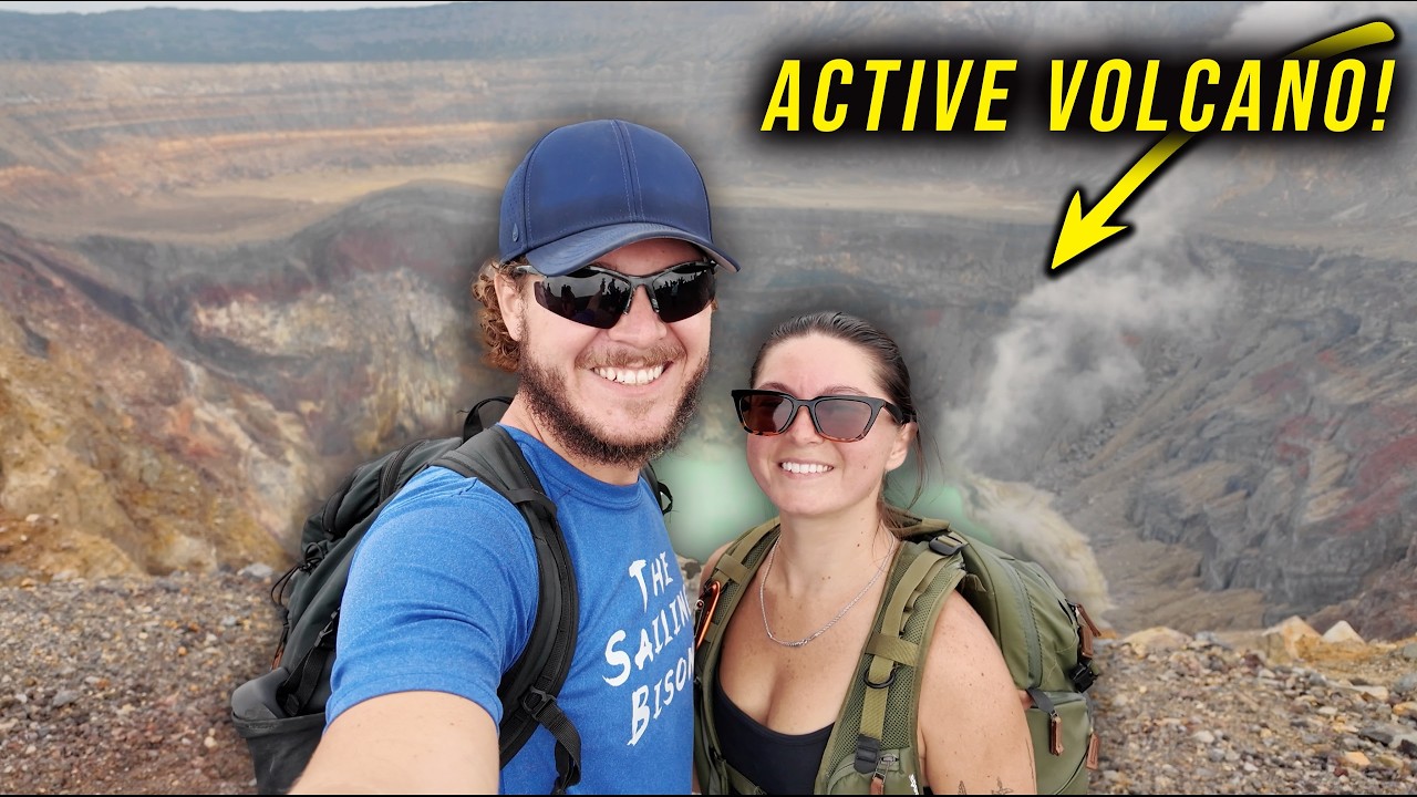 From Sea to Summit: Hiking El Salvador’s Santa Ana Volcano! 🌋⛵️