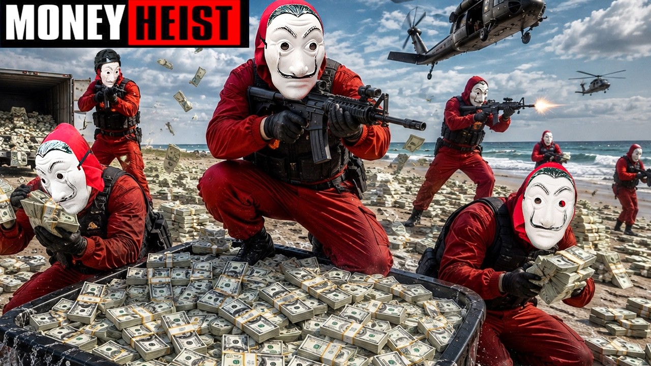 PARKOUR VS MONEY HEIST! 6 | BAD GUYS: No ESCAPE, WE FOUND MILLIONS... RUN! (BELLA CIAO) Epic POV