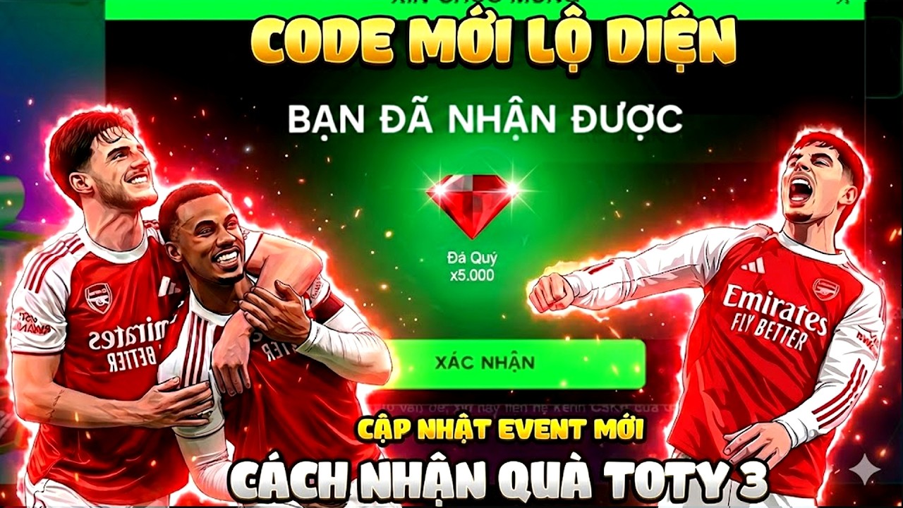 Fc Mobile - Code Mới Nhất Toty Tuần 3 Xả Vé Bất Ngờ Nhân Phẩm