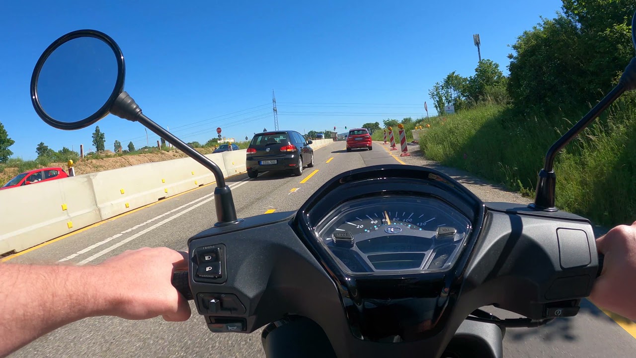 Kymco Like S 125er Testfahrt (Teil 1)