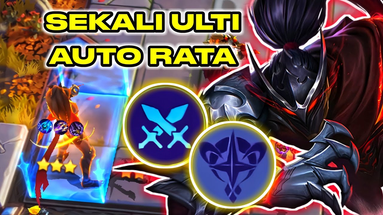 HAYABUSA TITAN ASTRO + ASSASSIN | SEKALI ULTI LANGSUNG RATA CUY | MAGIC CHESS MLBB