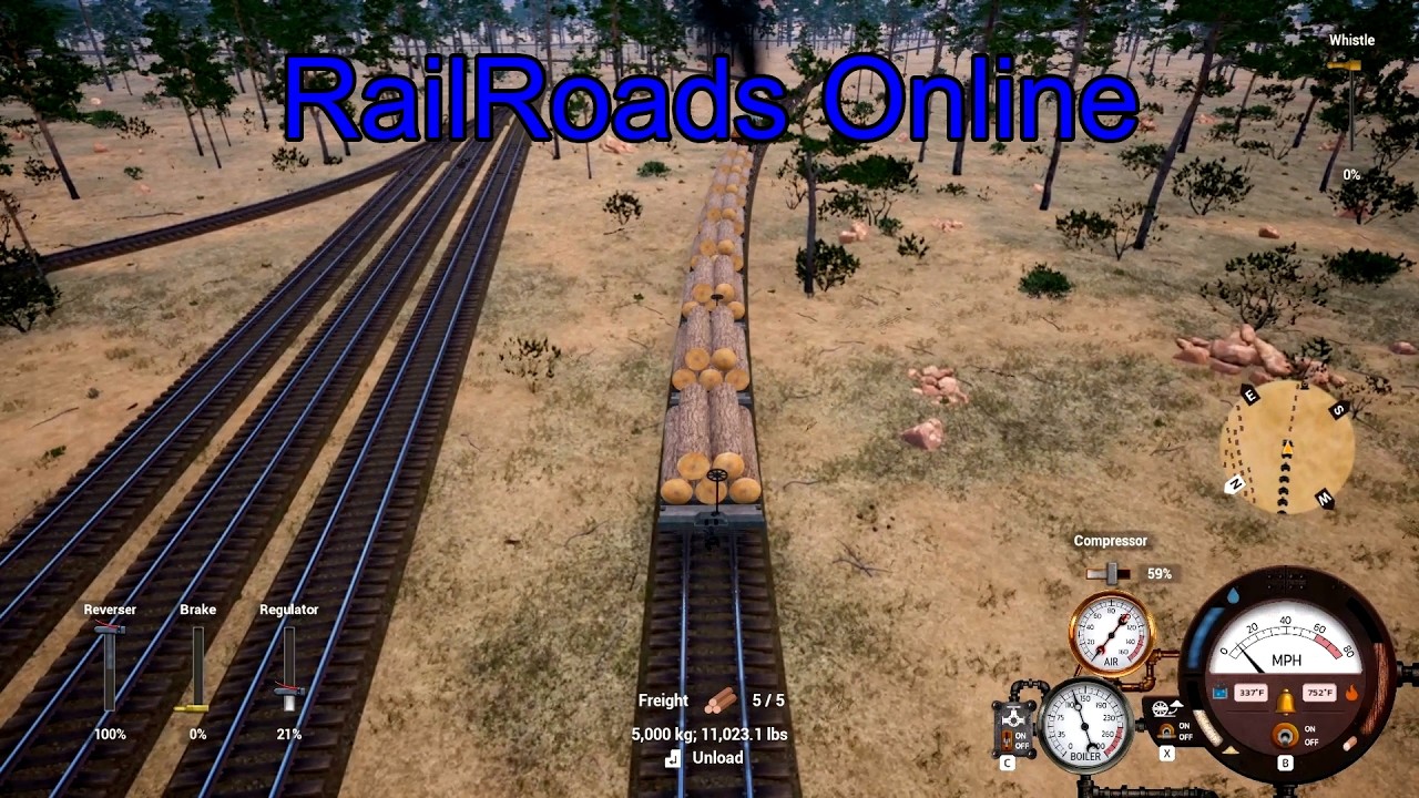 Railroads Online: Iron Ore Haul Adventure on Mesa Plains Map – Taking Goods to Mine 7