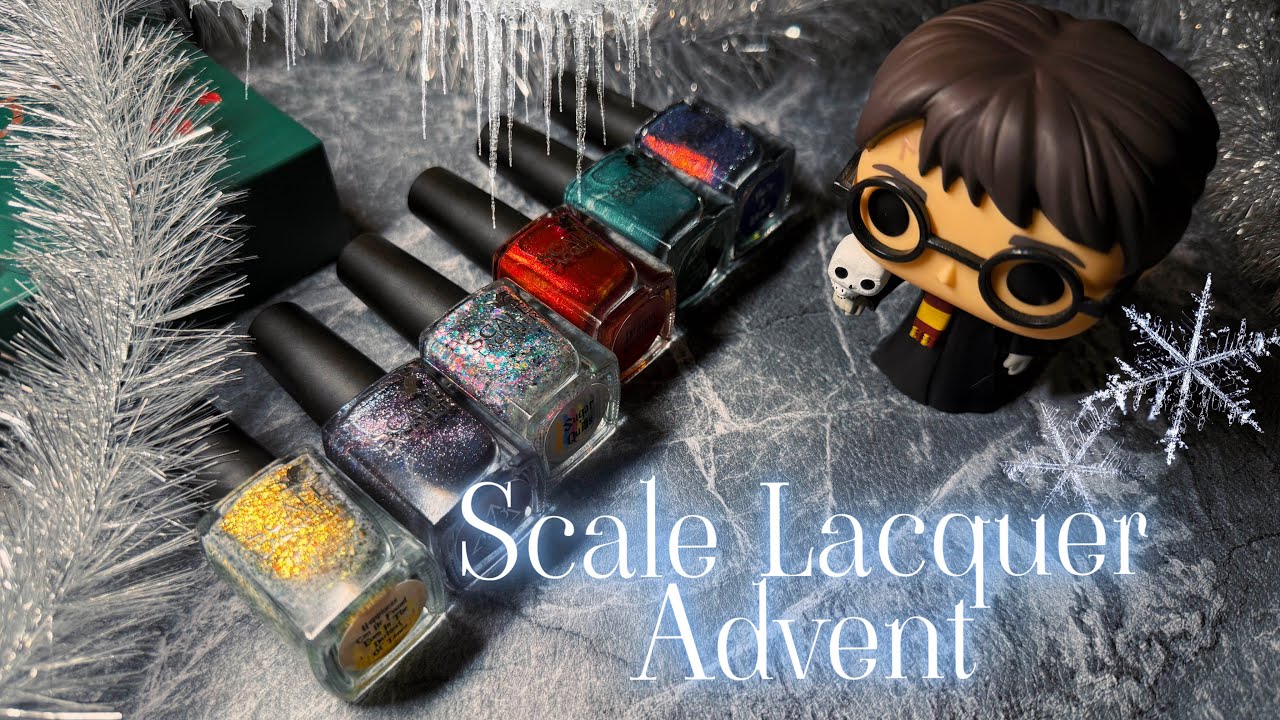 Scale Lacquer Advent 2025 ✨ Распаковка инди-лаков из Адвента