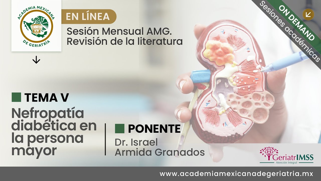 “Nefropatía diabética en la persona mayor”