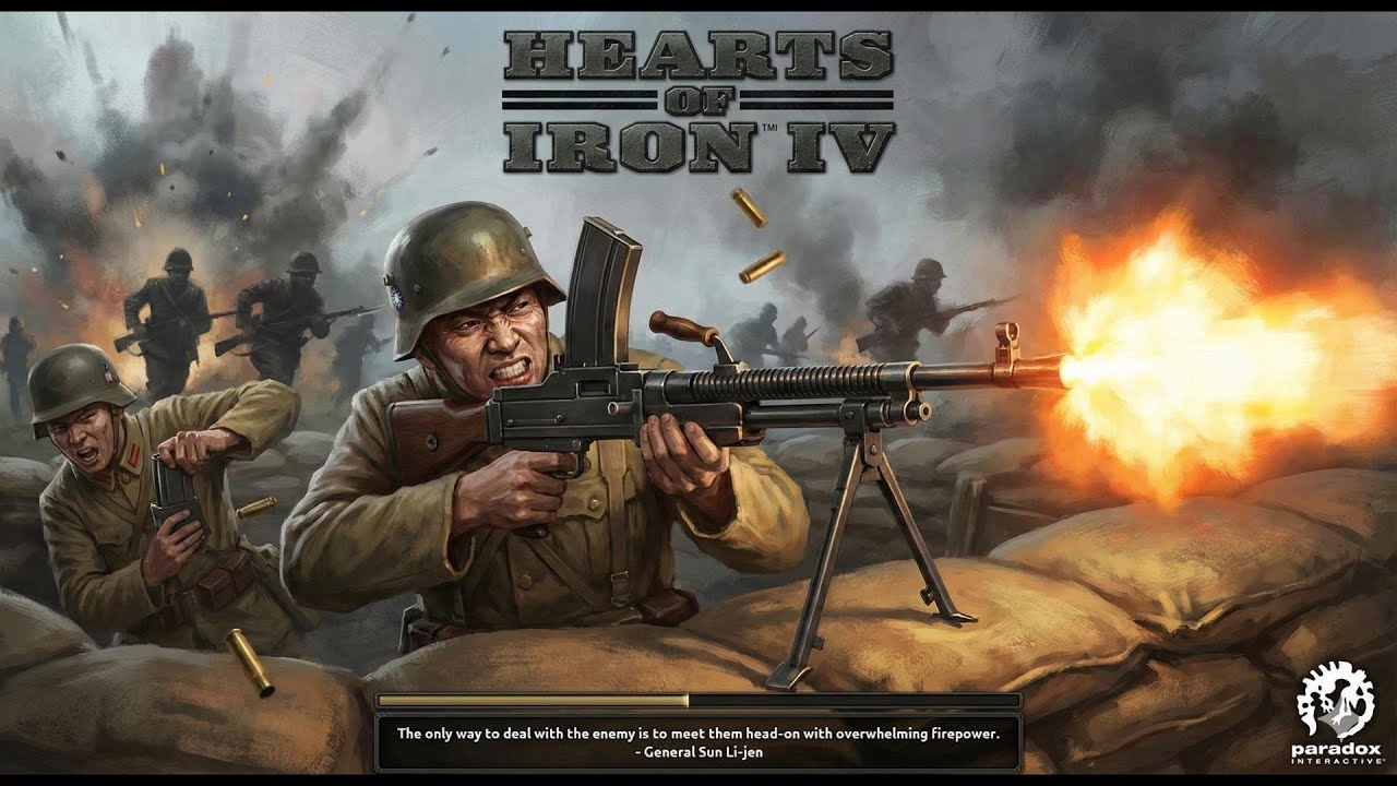 [Hearts of Iron 4] Nationalist China Loading Screen: Resist to the End!