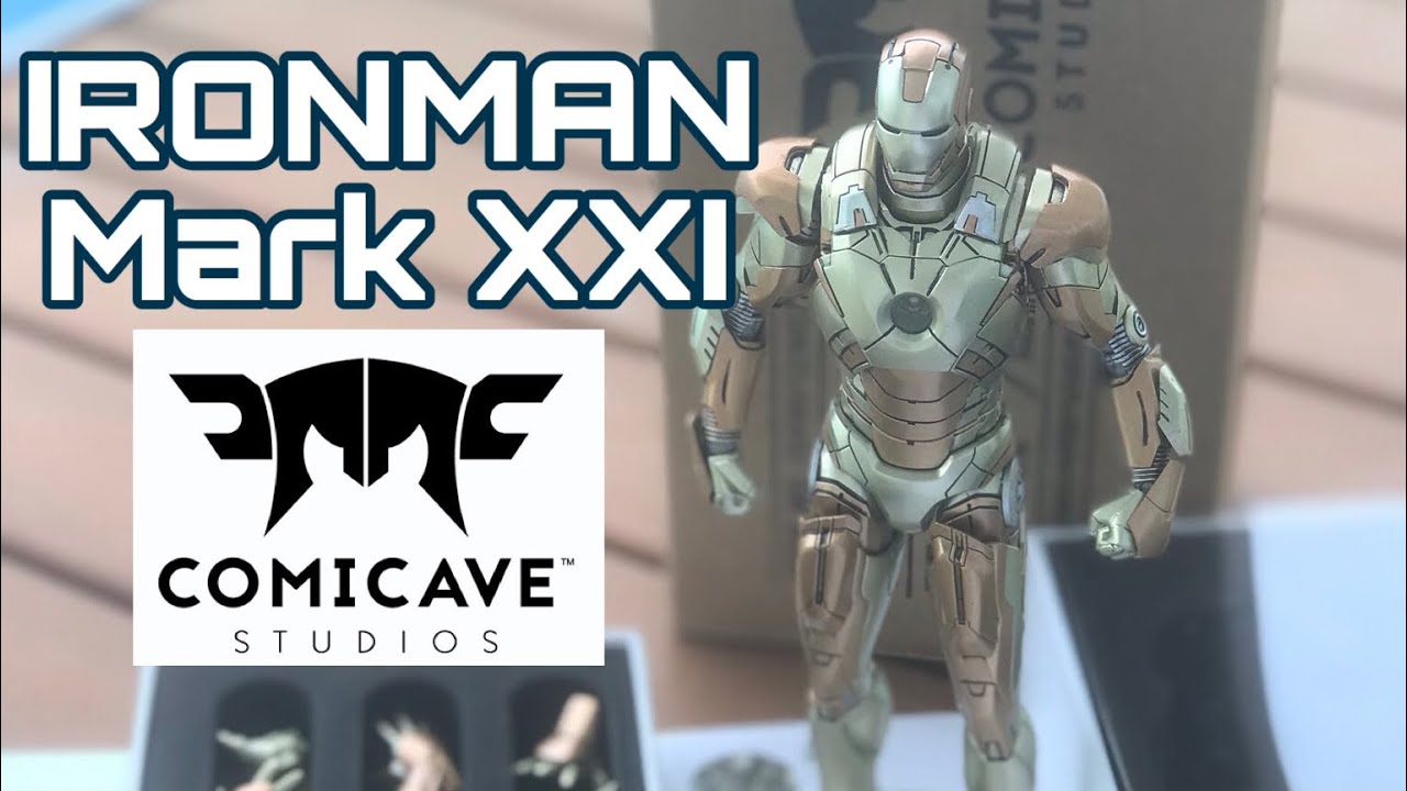 Unboxing IRONMAN MIDAS MARK XXI COMICAVE STUDIOS