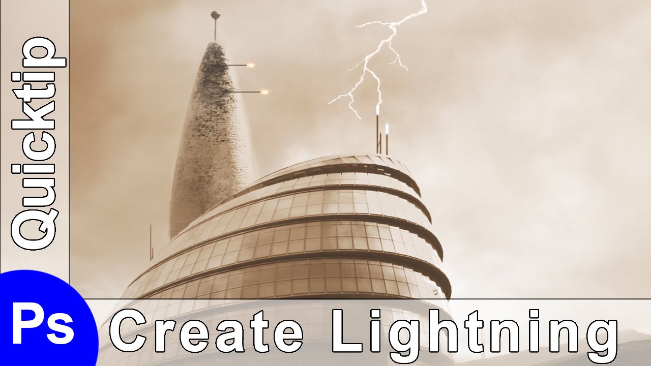 Photoshop Quick Tip: How to Create a Lightning Bolt in Photoshop