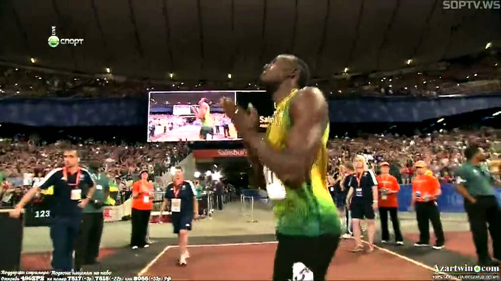 Usain Bolt: 100 metres Men - 9.85 in Diamond League, London. | HQ