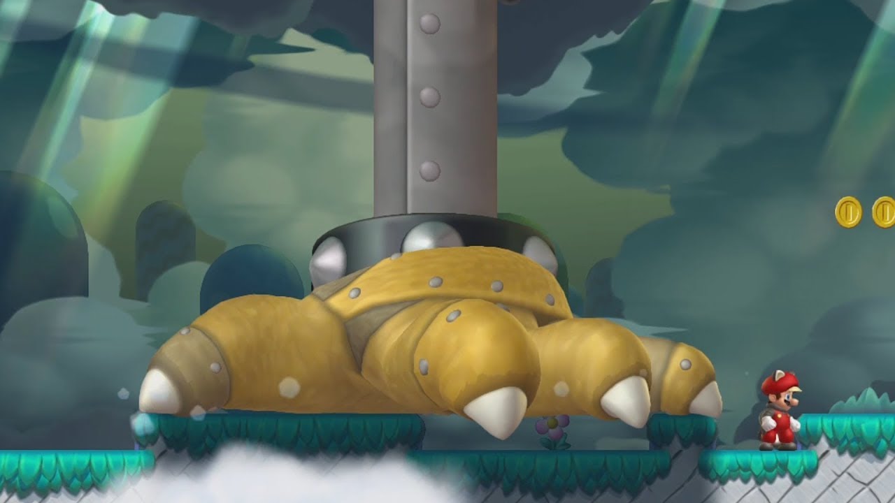 New Super Mario Bros. U 100% Walkthrough Part 7 - Meringue Clouds (All Star Coins & Secret Exits)