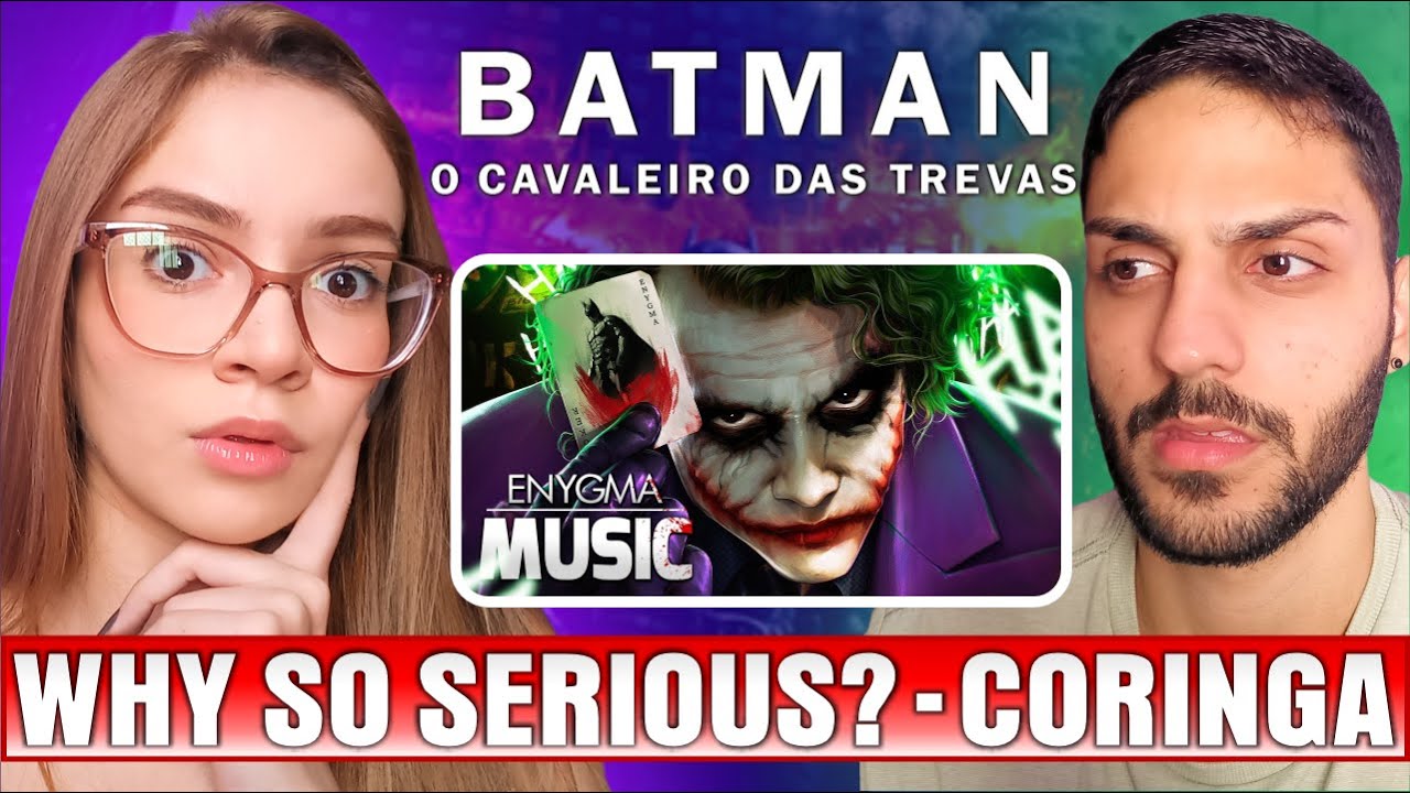 Profª de Geografia Reage｜Why so Serious? - Coringa (Batman: O Cavaleiro das Trevas)｜Enygma｜REACT