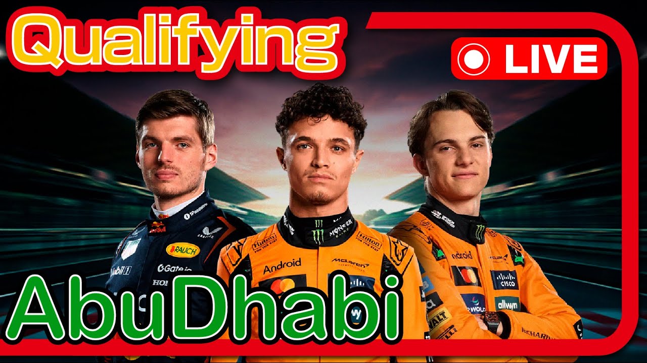 🔴F1 Rd.24 アブダビGP 予選【ガヤライブ】