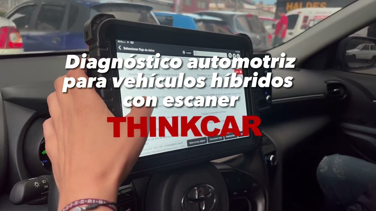 DIAGNÓSTICO AUTOMOTRIZ PARA VEHÍCULOS HÍBRIDOS CON SCANNER THINKCAR