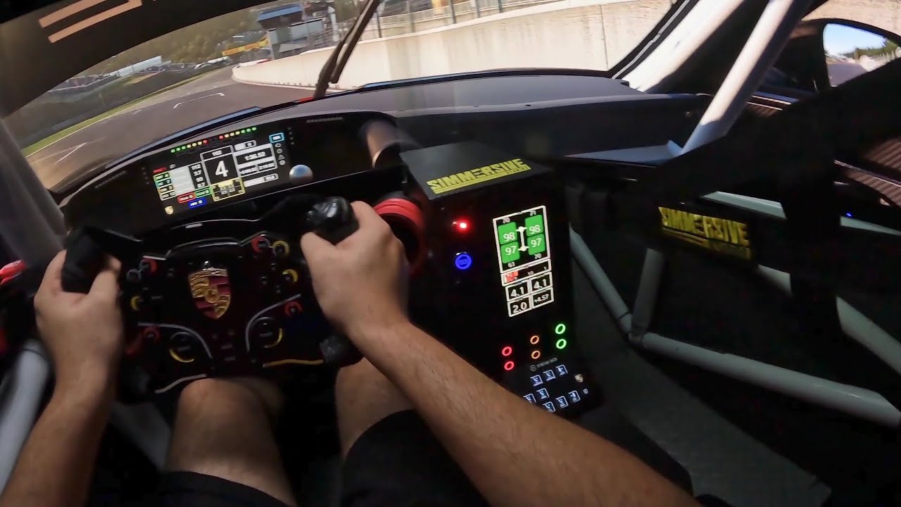 Immersive racing simulator