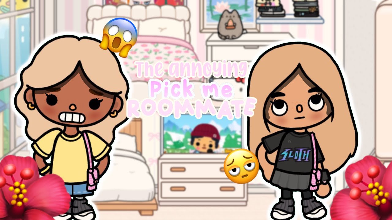 The annoying pick me roommate🫩😒🍓 || *Voiced*🔊|| Toca Boca world 🌎 