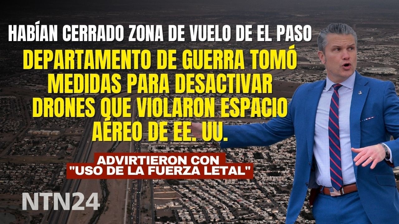 Departamento de Guerra tomó medidas para desactivar drones que violaron el espacio aéreo de EE. UU.