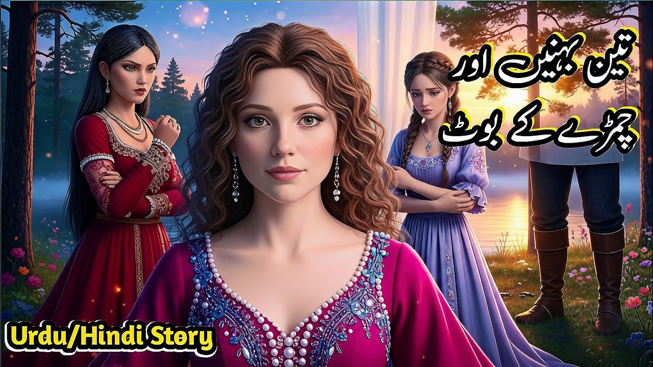 The Leather Shoes  👠|| Fairytale in Urdu || Urdu/Hindi Story #urdustory #princess #hindifairytales 