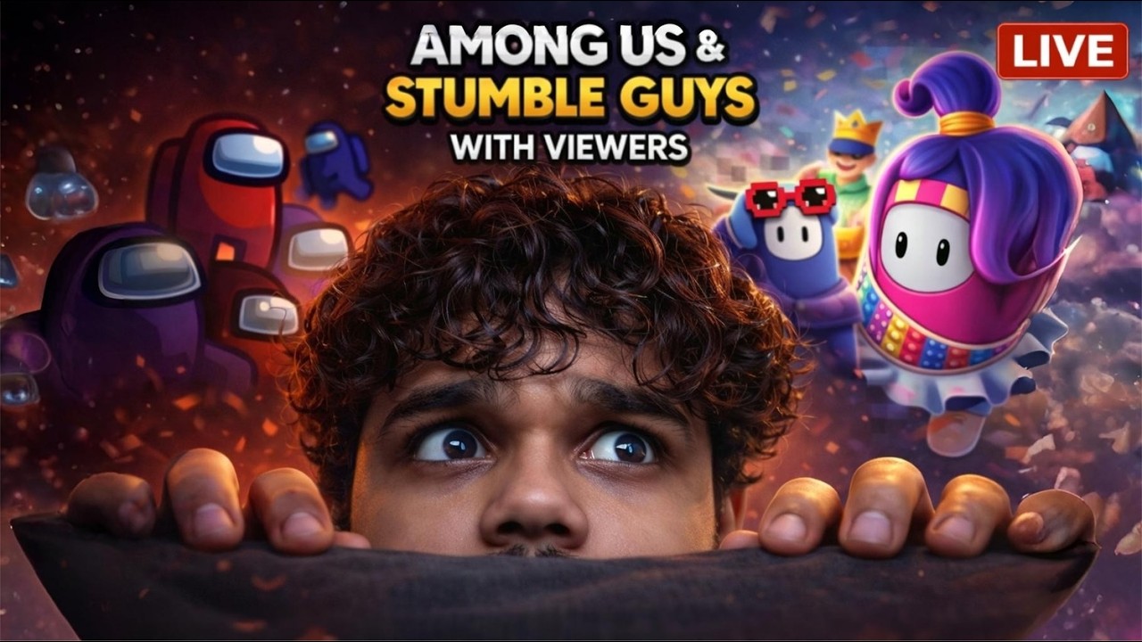 Galti Se Public Lobby 😈 | Among Us + Stumble Guys With Viewers #VIPLeaderLive
