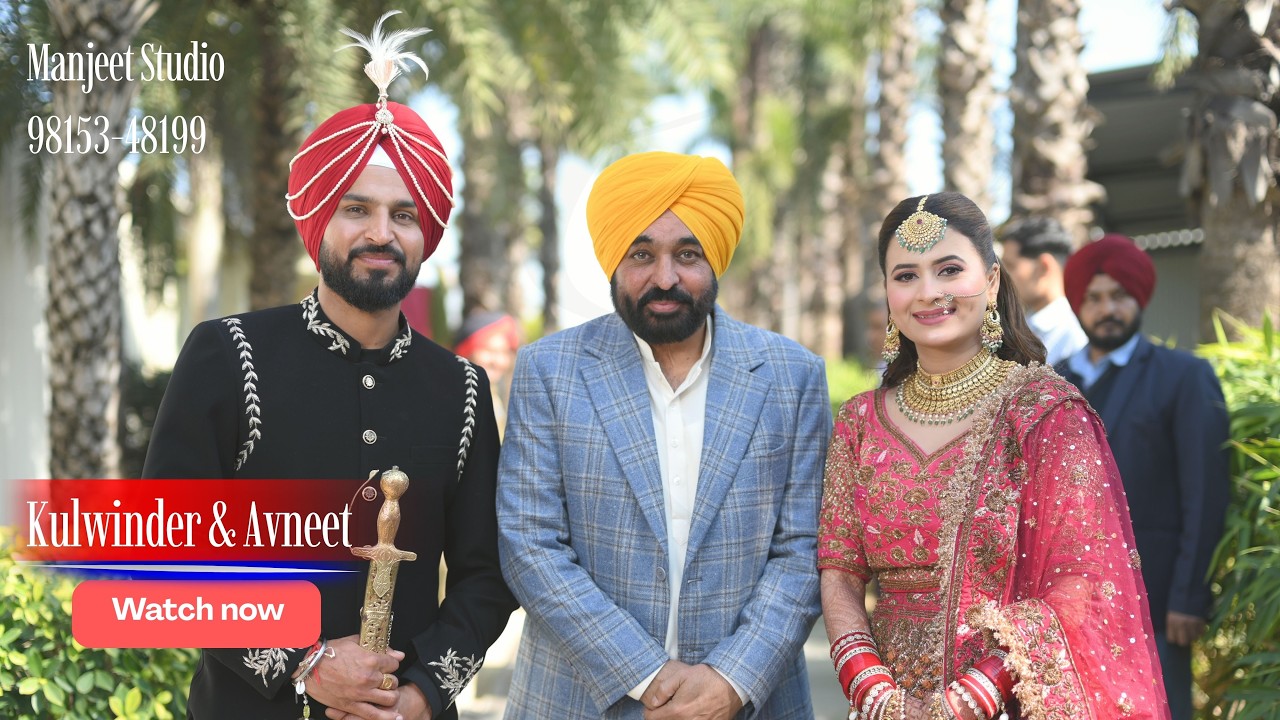 Kulwinder & Avneet /Same Day Edit 4K/ Manjeet Studio