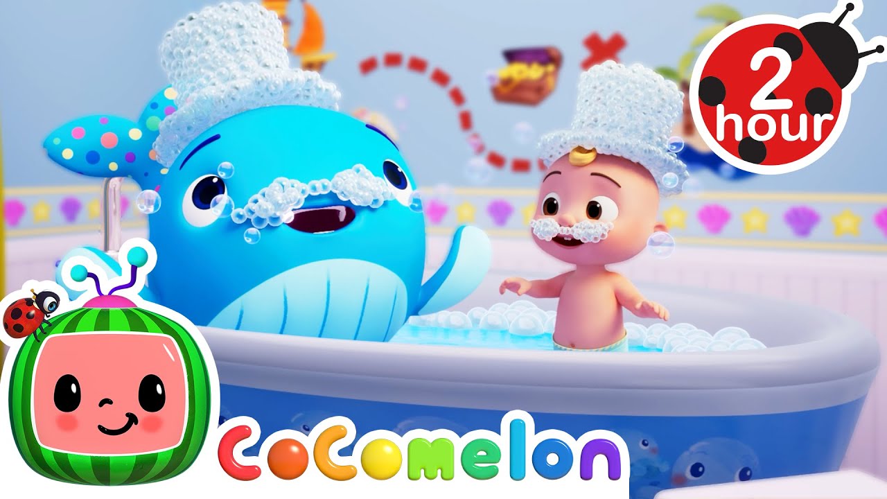 Bath Song with Fun Imagination Animals! | 2 HOURS | CoComelon Kids Songs & Nursery Rhymes